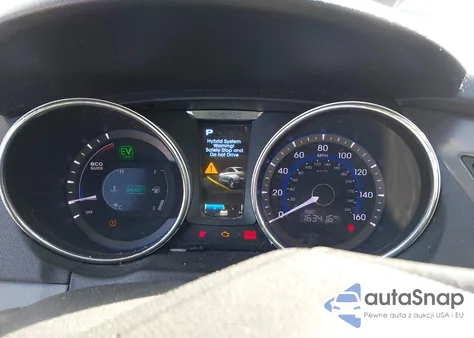 2013 Hyundai Sonata Hybrid z USA, uszkodzony, nr VIN KMHEC4A41DA073816